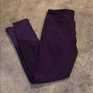 Purple leggings